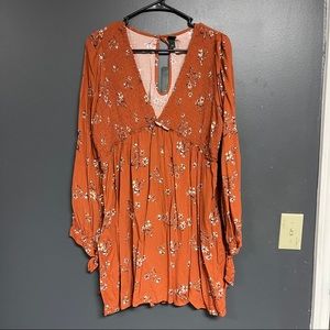 NWT WILD FABLE FLORAL DRESS
